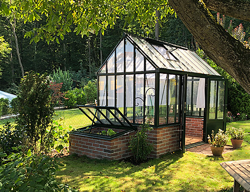 Garten & Heimwerken Garten Garten Cloris® Einzigartig Pergola mit Ausziehbarem & Gewächshäuser Geräteschuppen 